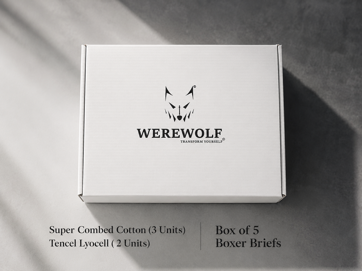 Box of 5 ( 2 Tencel Lyocell + 3 Super Combed Cotton)